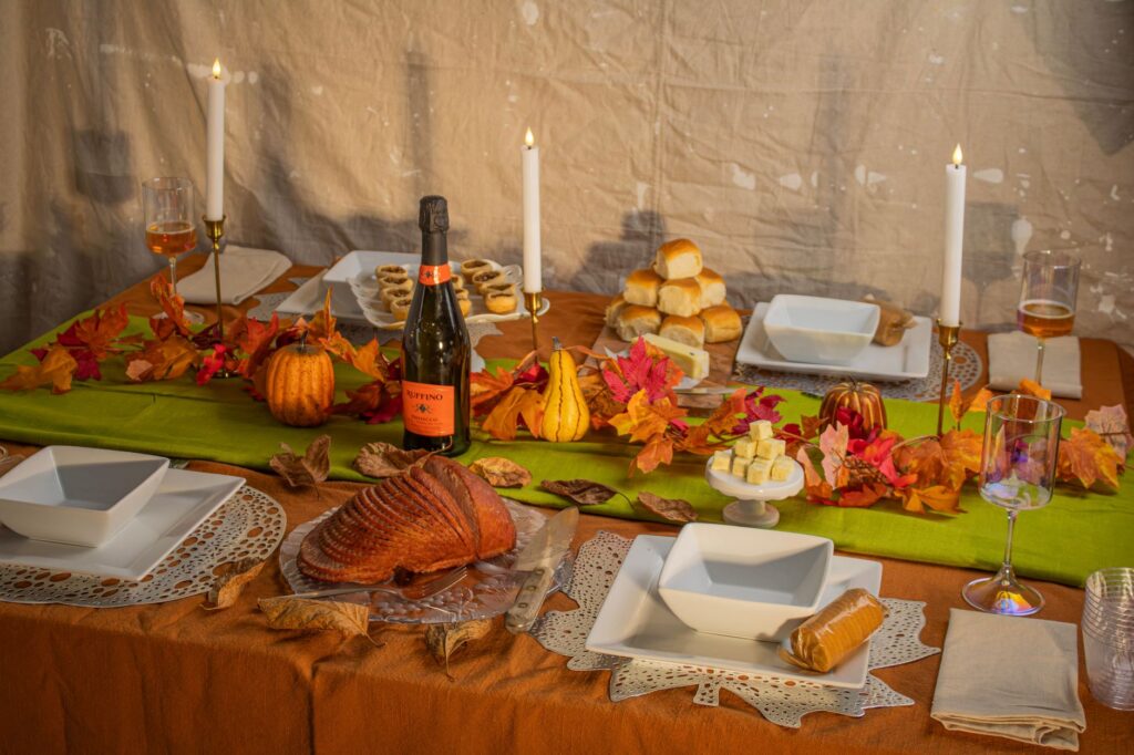 holiday ham dinner
